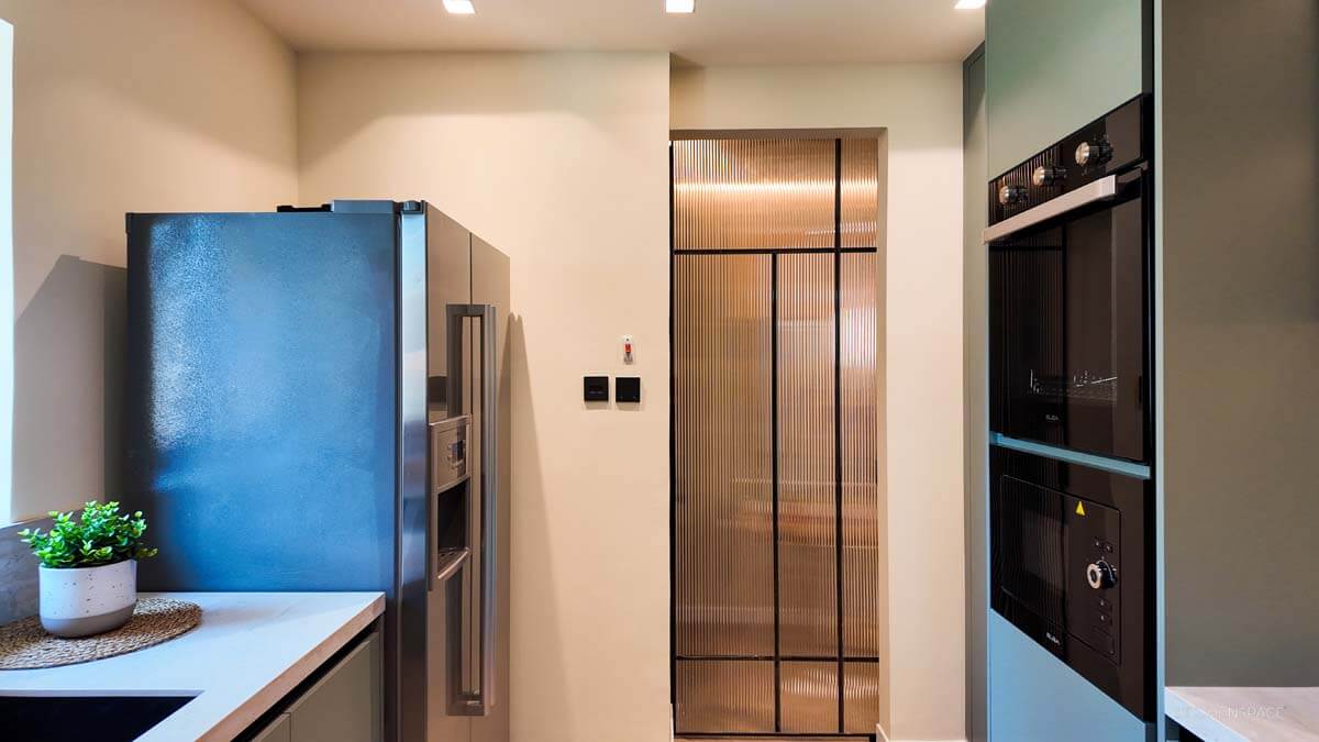 Modern Sage Green Kitchen